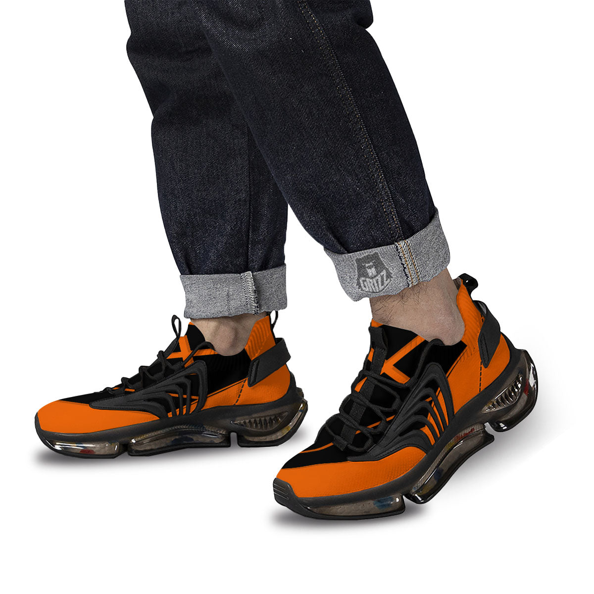 Coffin Halloween Vampire Print Black Gym Shoes-grizzshop