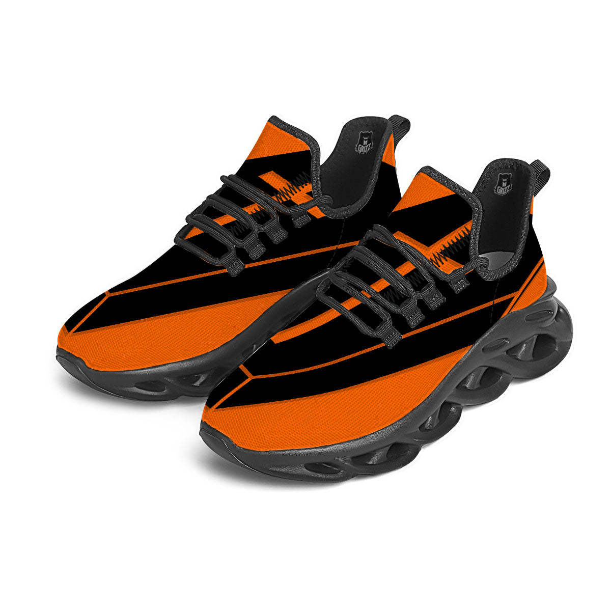 Coffin Halloween Vampire Print Black Running Shoes-grizzshop