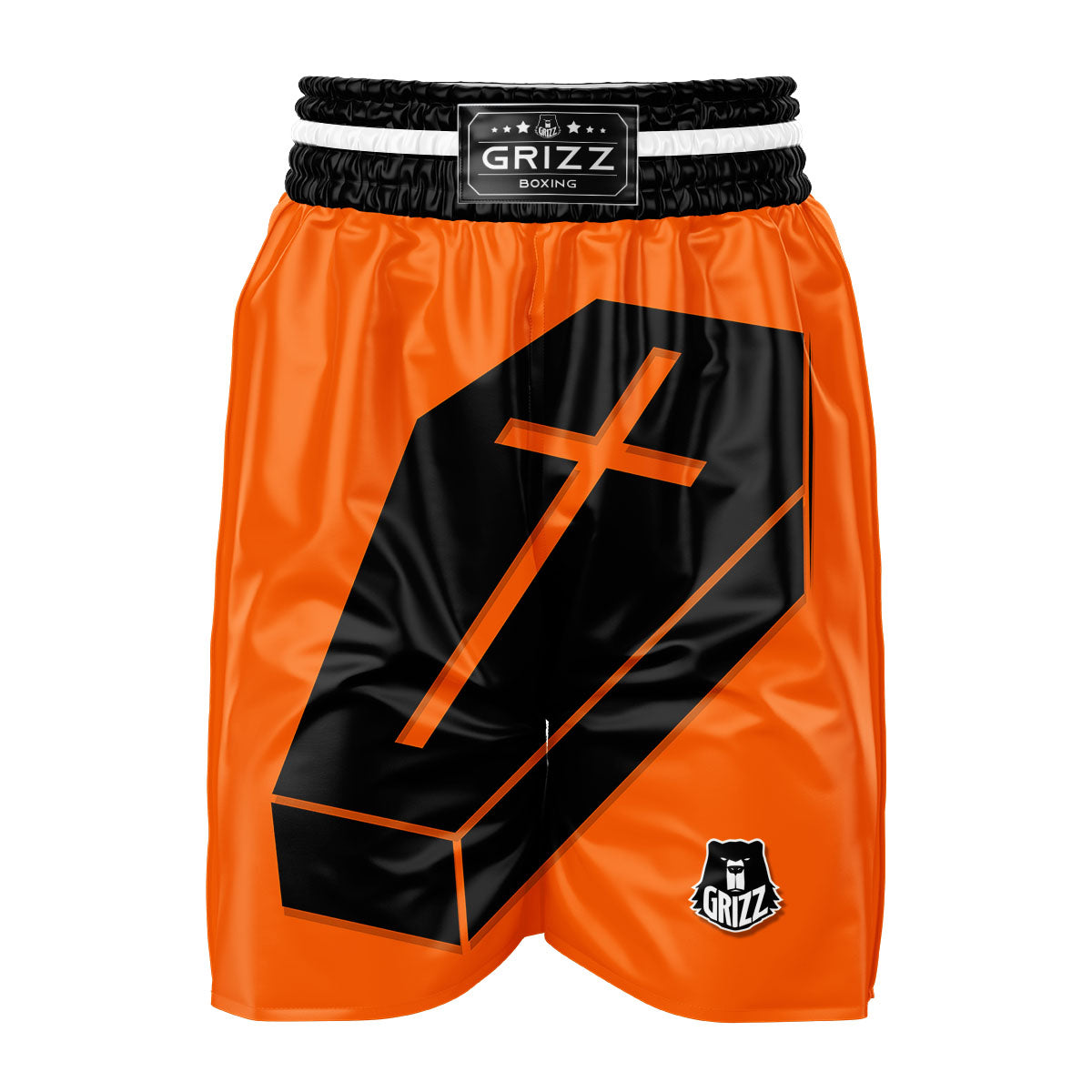 Coffin Halloween Vampire Print Boxing Shorts-grizzshop