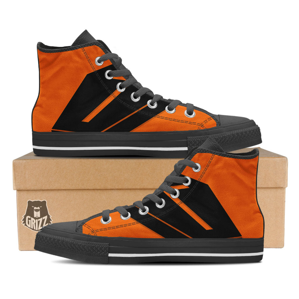 Coffin Halloween Vampire Print High Top Shoes-grizzshop