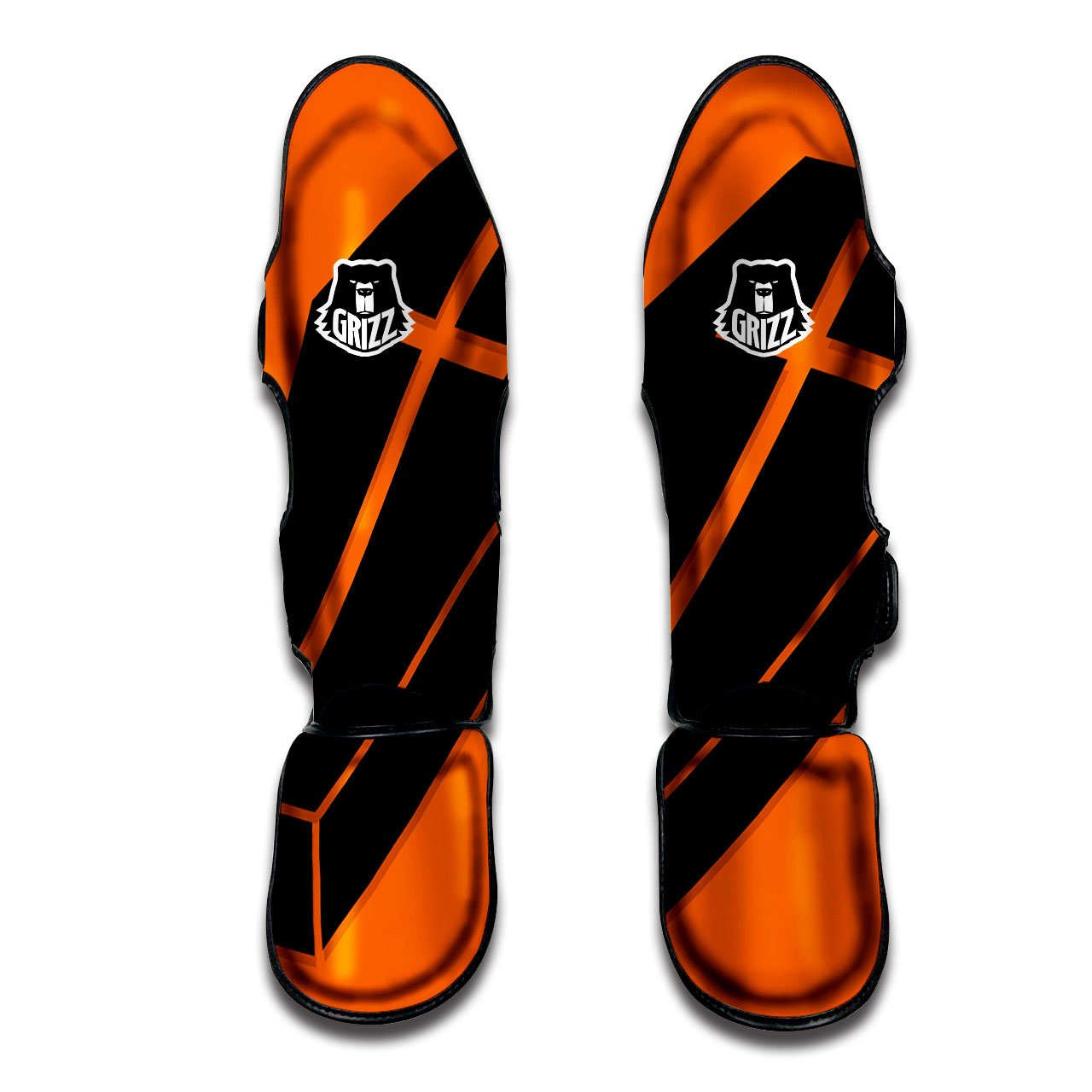 Coffin Halloween Vampire Print Muay Thai Shin Guards-grizzshop