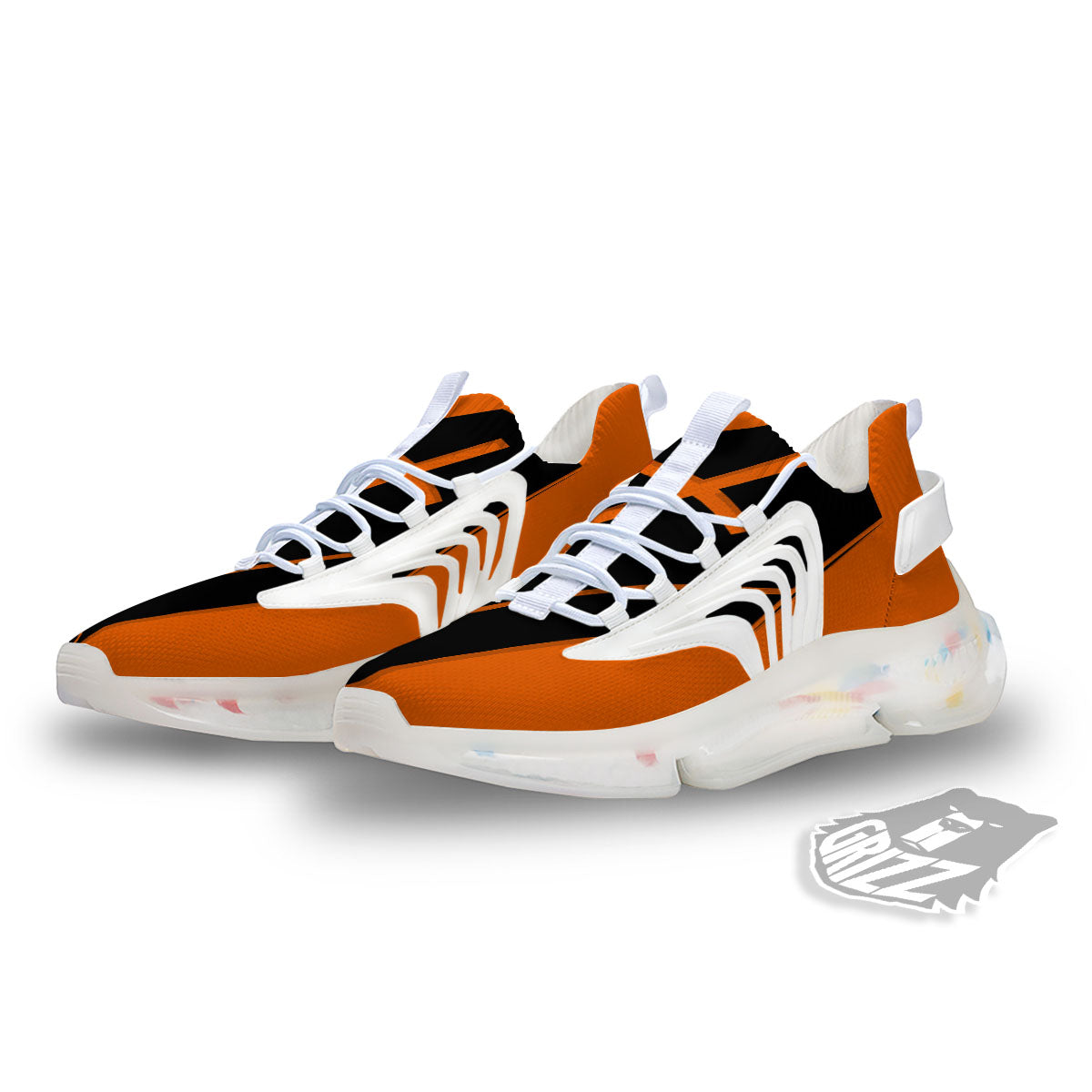Coffin Halloween Vampire Print White Gym Shoes-grizzshop
