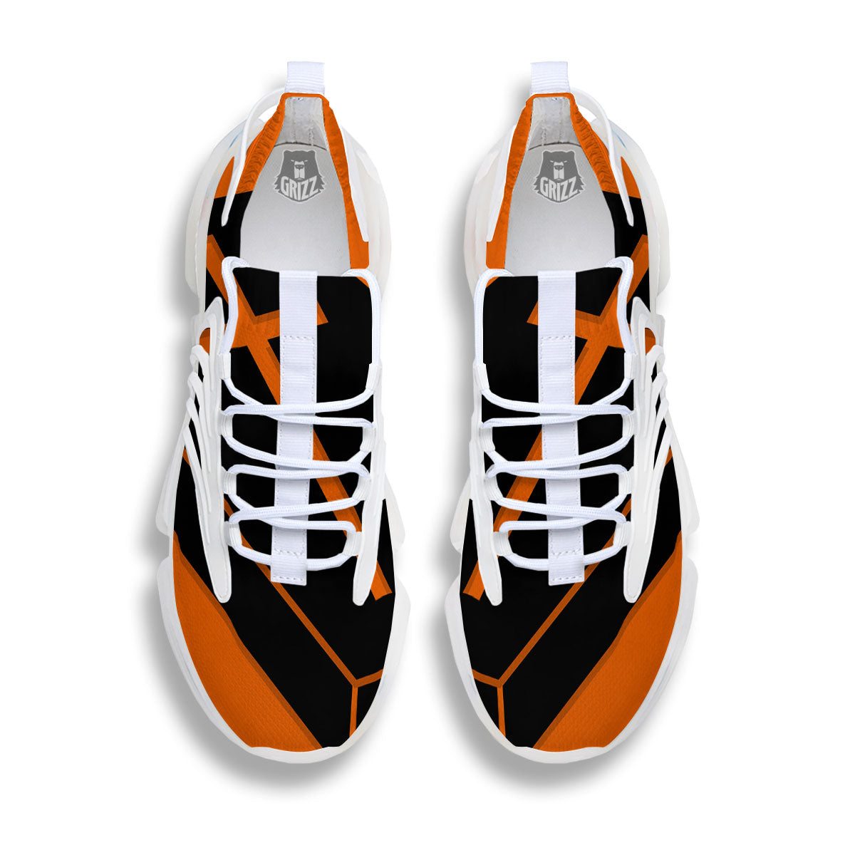 Coffin Halloween Vampire Print White Gym Shoes-grizzshop