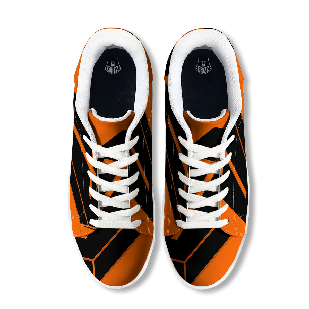 Coffin Halloween Vampire Print White Low Top Sneakers-grizzshop