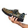 Cogwheels Steampunk Print Black Sneaker-grizzshop