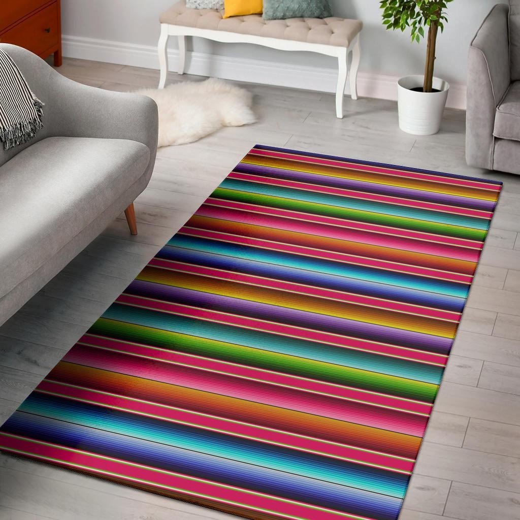 Coloful Mexican Baja Floor Mat-grizzshop