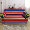 Coloful Mexican Baja Loveseat Cover-grizzshop