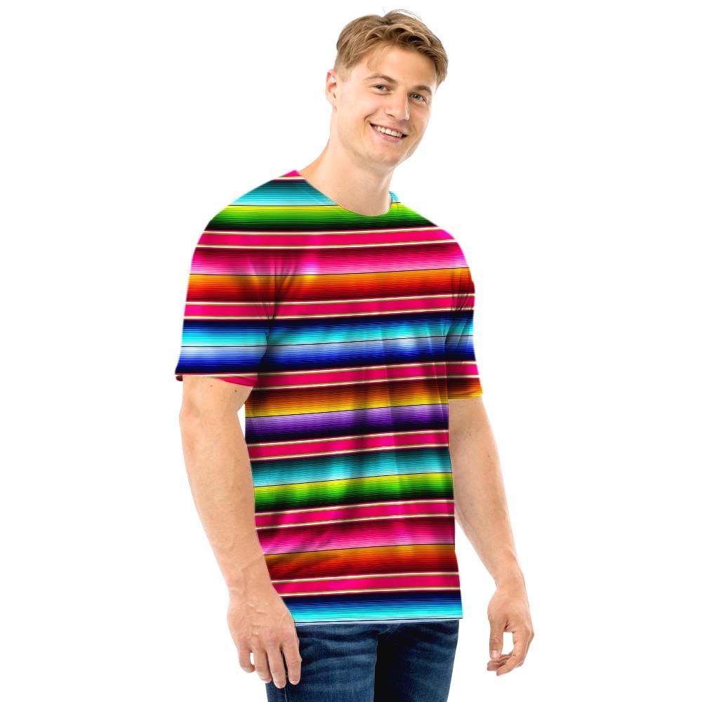 Coloful Mexican Baja Men T Shirt-grizzshop