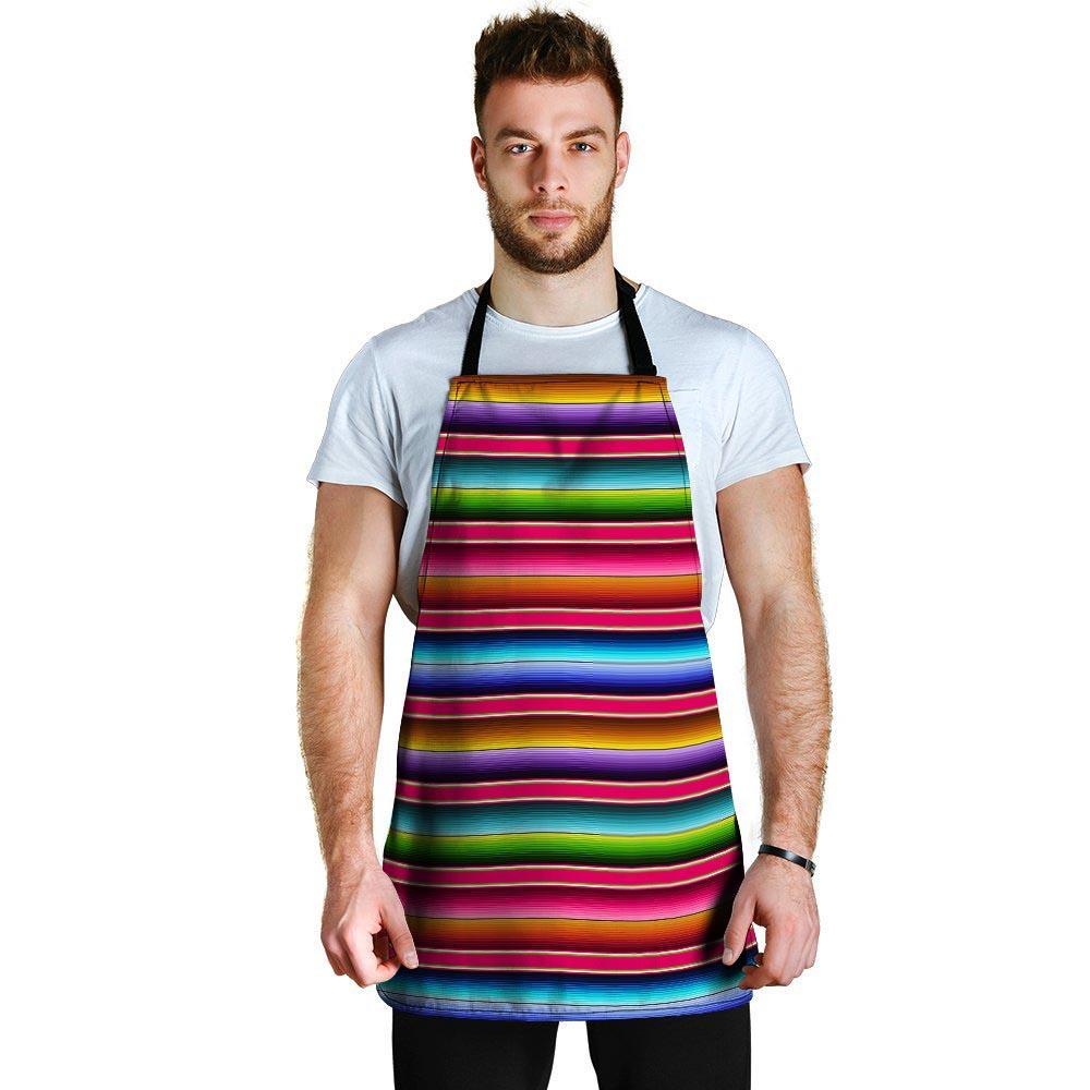 Coloful Mexican Baja Men's Apron-grizzshop