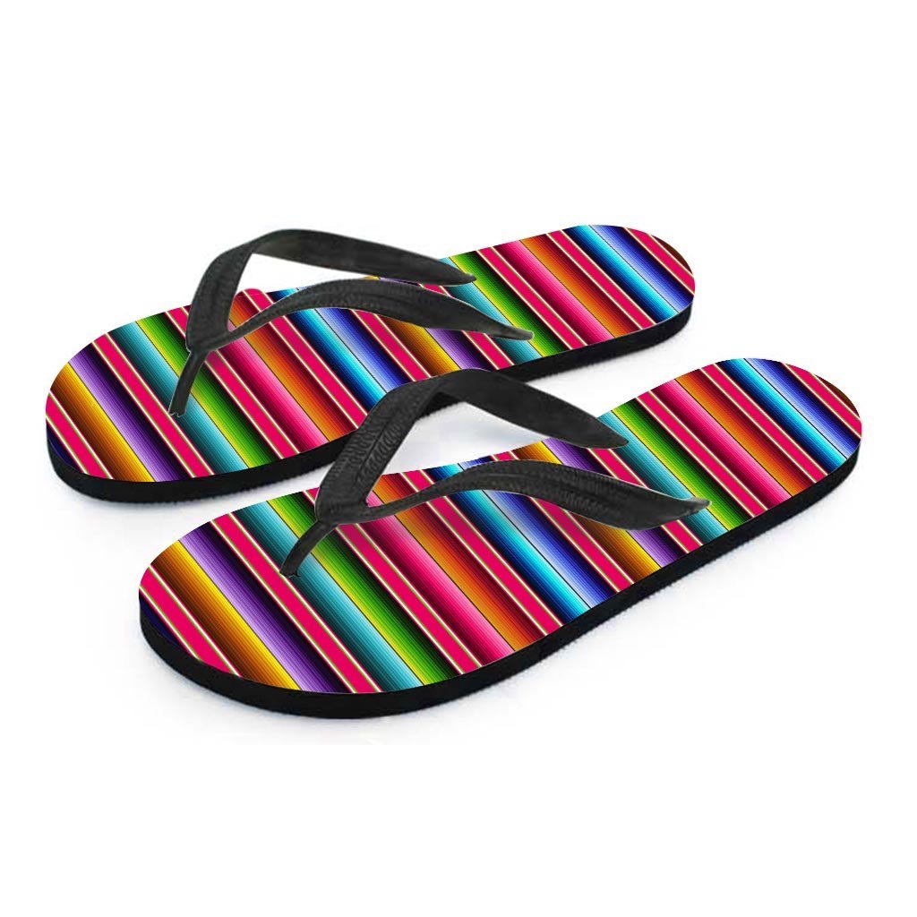 Coloful Mexican Baja Men's Flip Flops-grizzshop