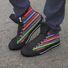 Coloful Mexican Baja Men's High Top Shoes-grizzshop