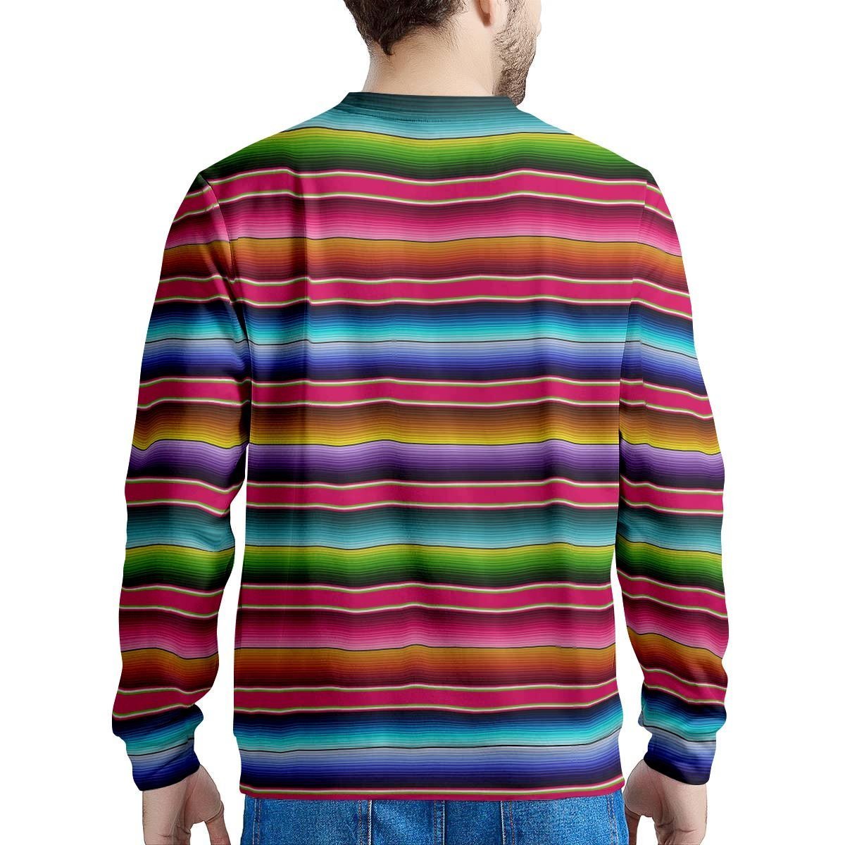 Coloful Mexican Baja Men's Sweatshirt-grizzshop