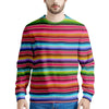 Coloful Mexican Baja Men's Sweatshirt-grizzshop