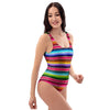 Coloful Mexican Baja One Piece Swimsuite-grizzshop