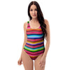 Coloful Mexican Baja One Piece Swimsuite-grizzshop