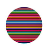 Coloful Mexican Baja Round Rug-grizzshop