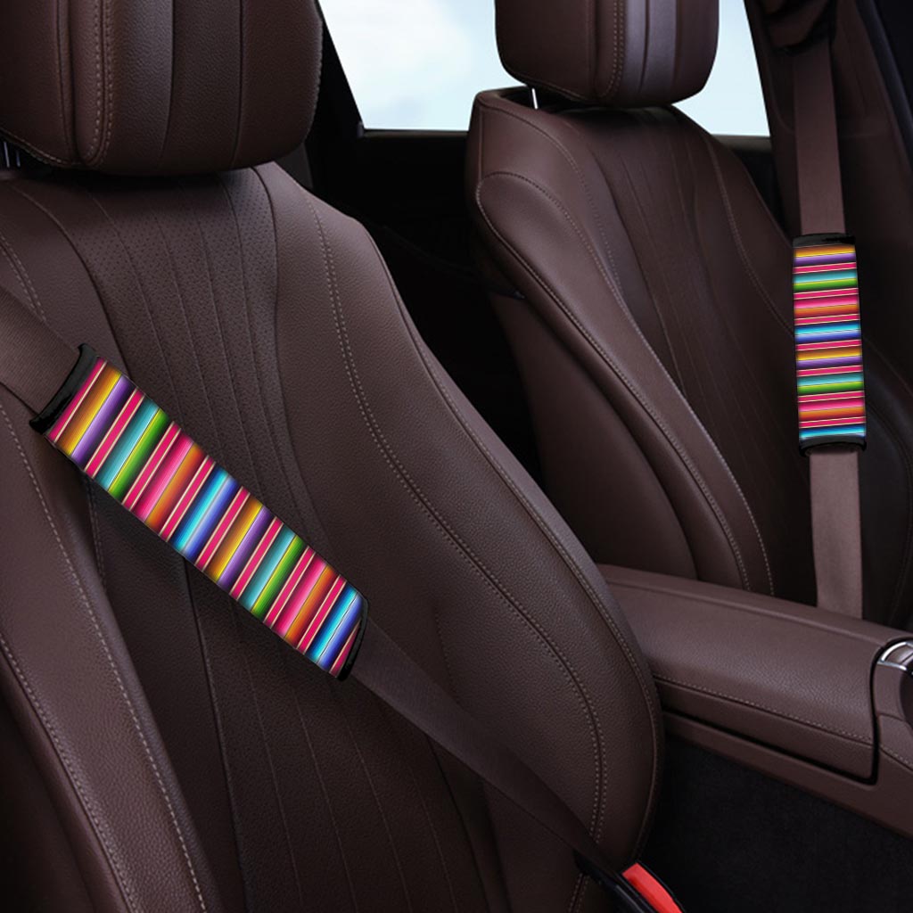 Coloful Mexican Baja Seat Belt Cover-grizzshop