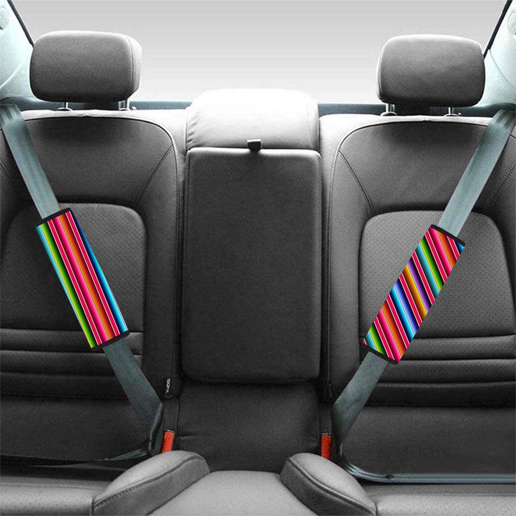 Coloful Mexican Baja Seat Belt Cover-grizzshop