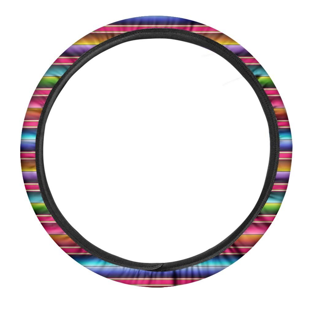 Coloful Mexican Baja Steering Wheel Cover-grizzshop