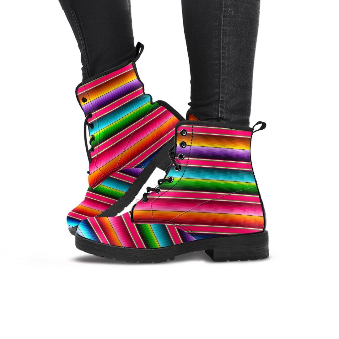 Coloful Mexican Baja Women's Boots-grizzshop