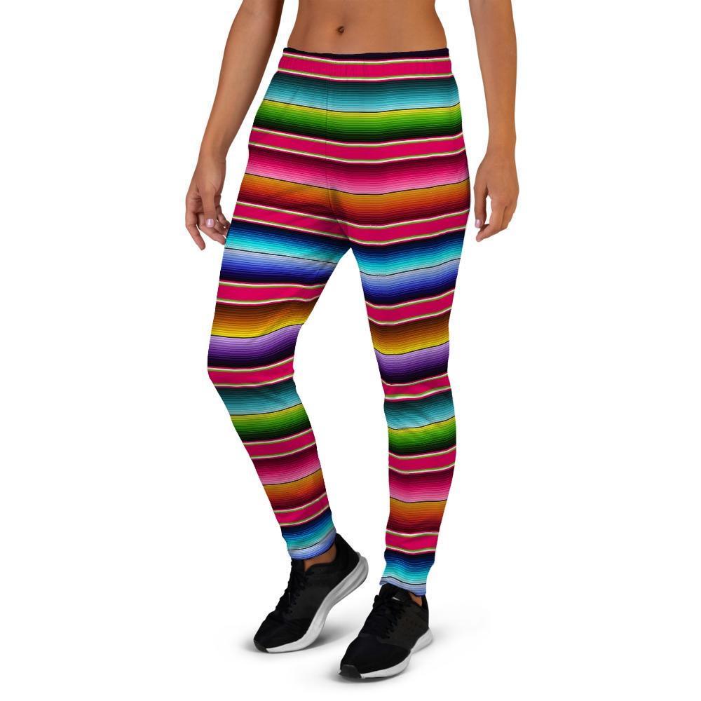 Coloful Mexican Baja Women's Joggers-grizzshop