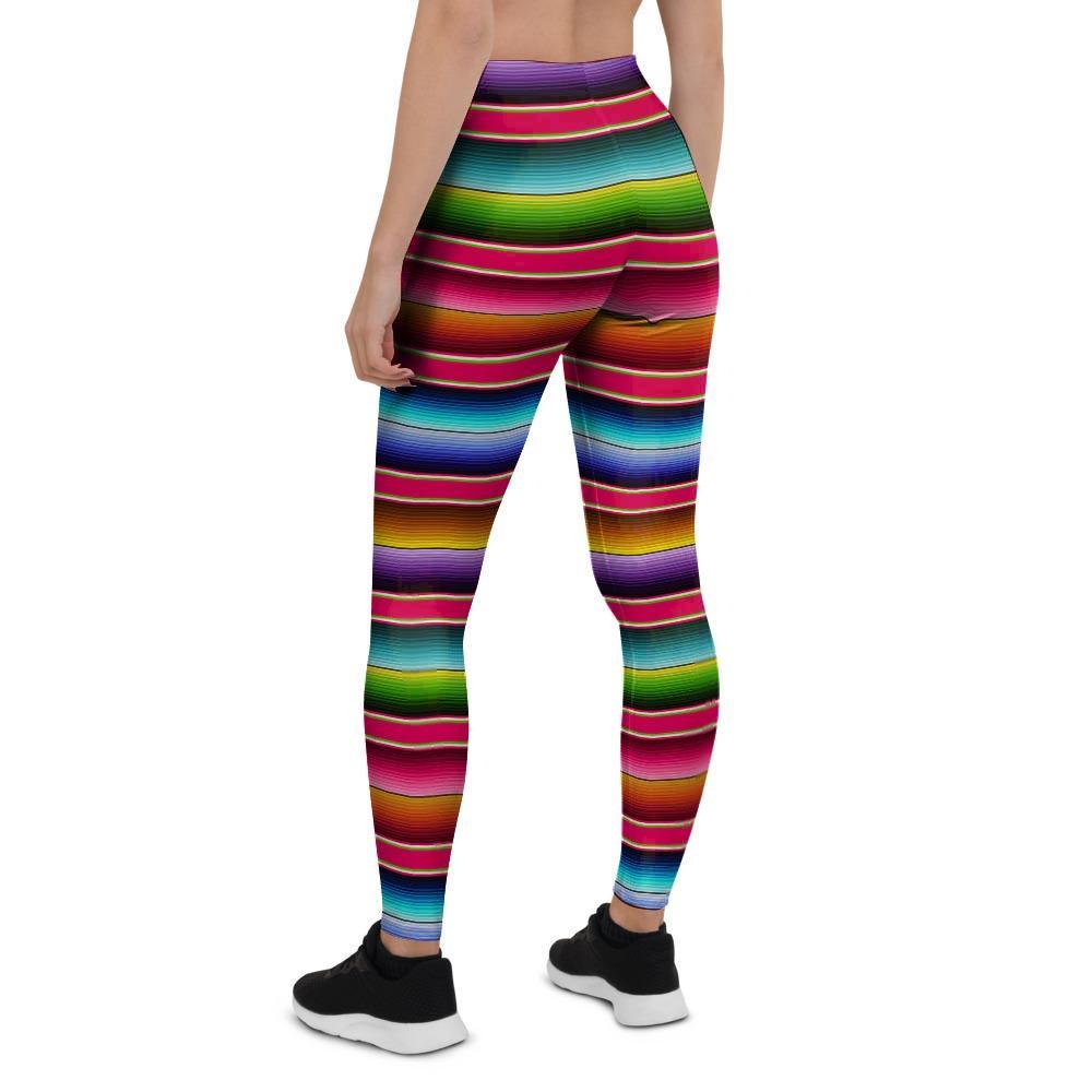 Coloful Mexican Baja Women's Leggings-grizzshop