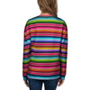 Coloful Mexican Baja Women's Sweatshirt-grizzshop