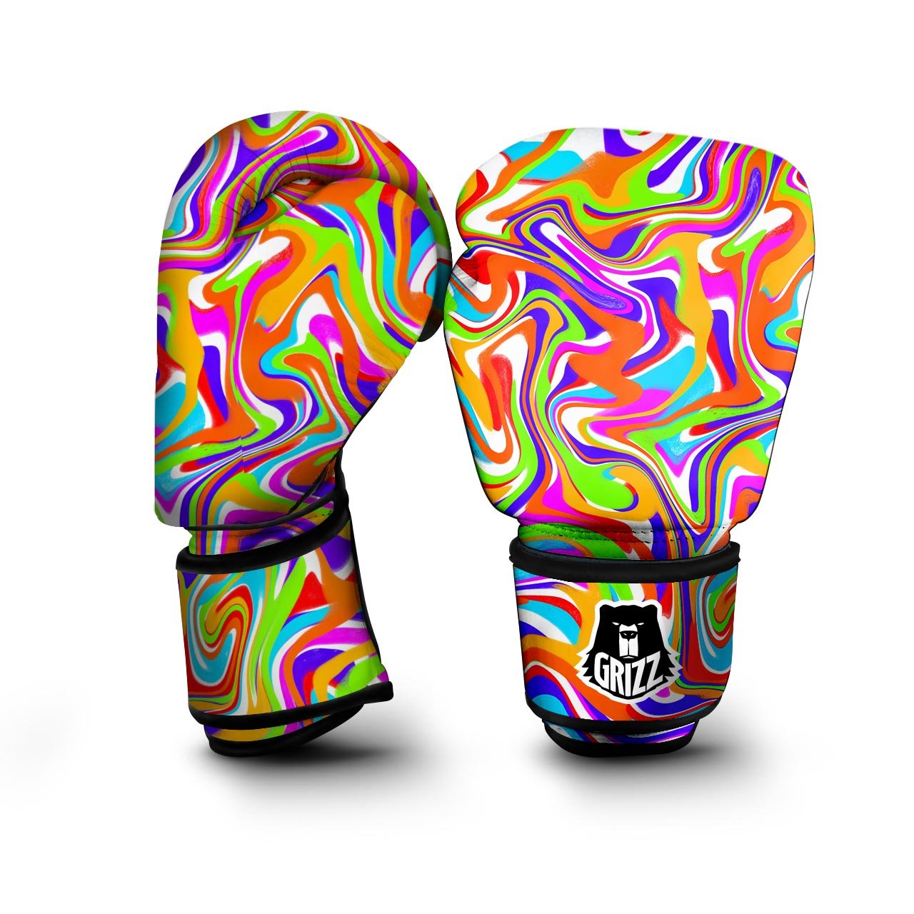 Colorful Abstract Boxing Gloves-grizzshop