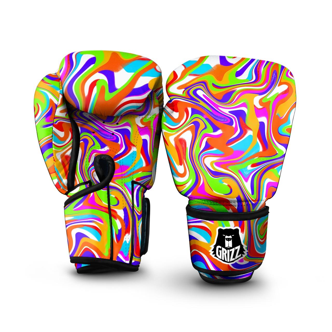 Colorful Abstract Boxing Gloves-grizzshop