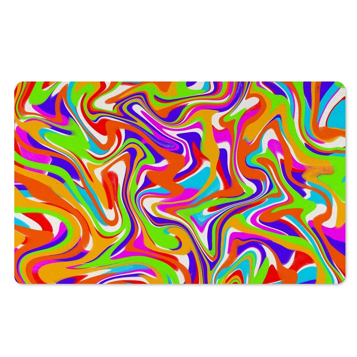 Colorful Abstract Door Mat-grizzshop