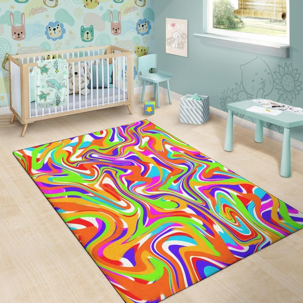 Colorful Abstract Floor Mat-grizzshop