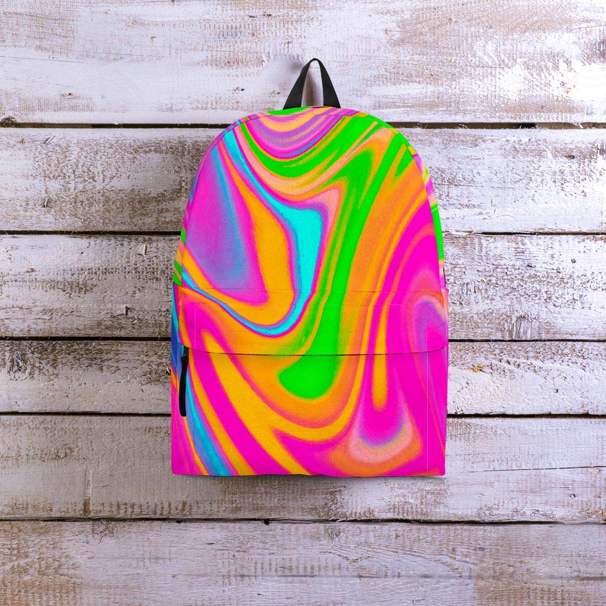 Colorful Abstract Paint Backpack-grizzshop