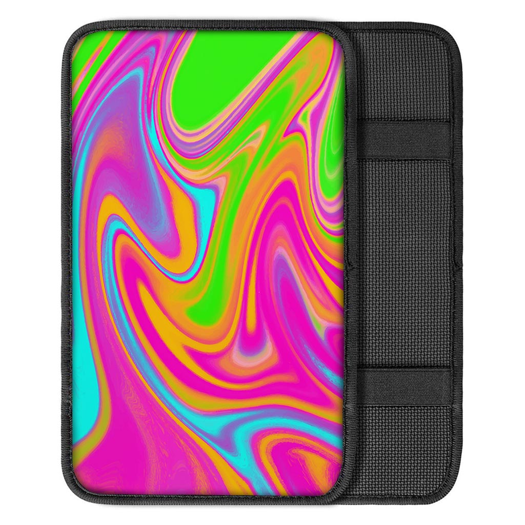 Colorful Abstract Paint Car Console Cover-grizzshop
