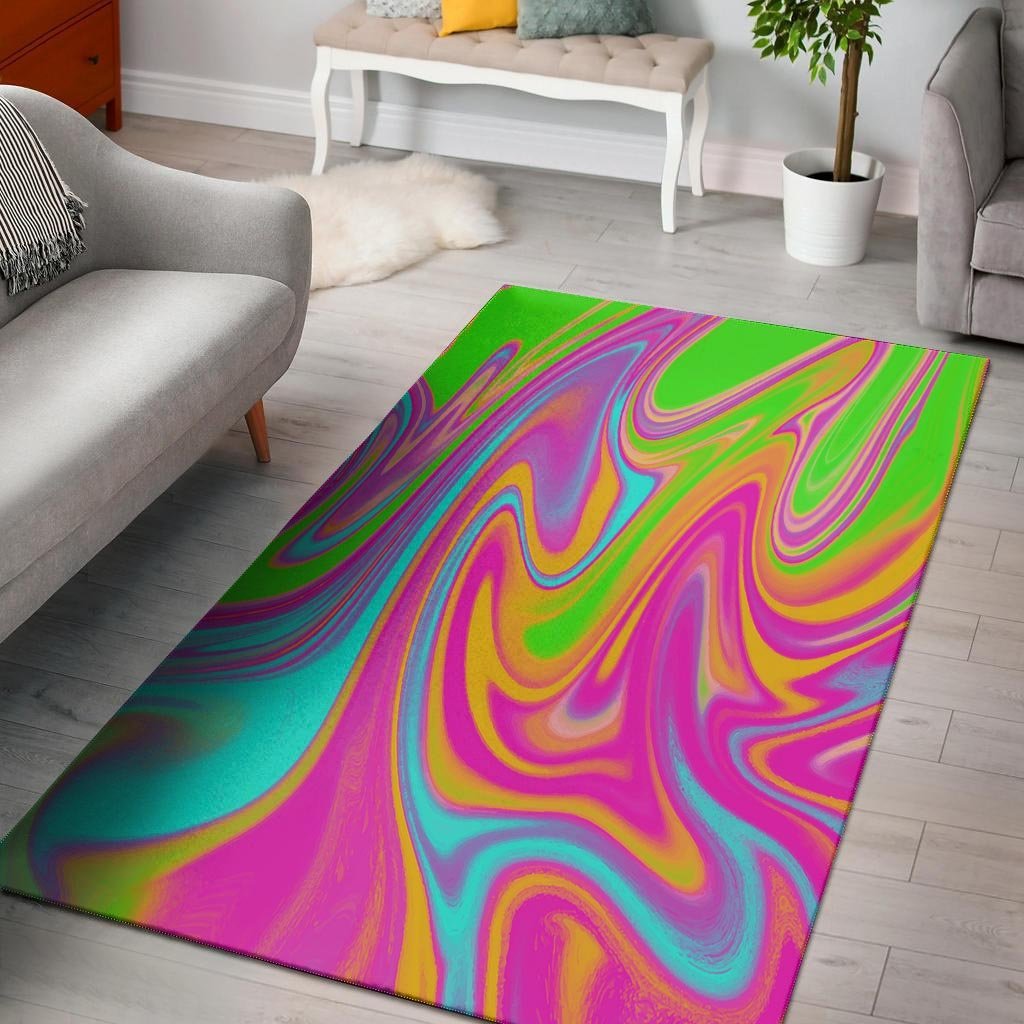 Colorful Abstract Paint Floor Mat-grizzshop