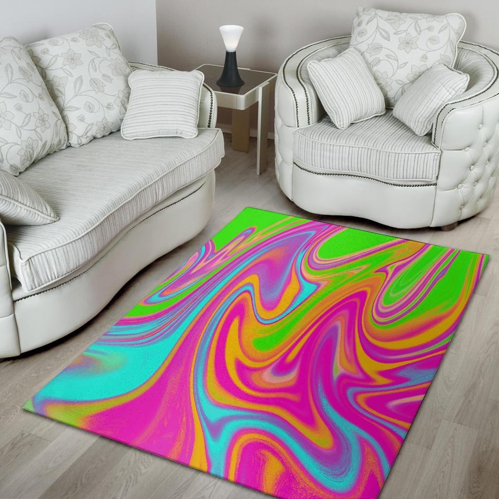 Colorful Abstract Paint Floor Mat-grizzshop