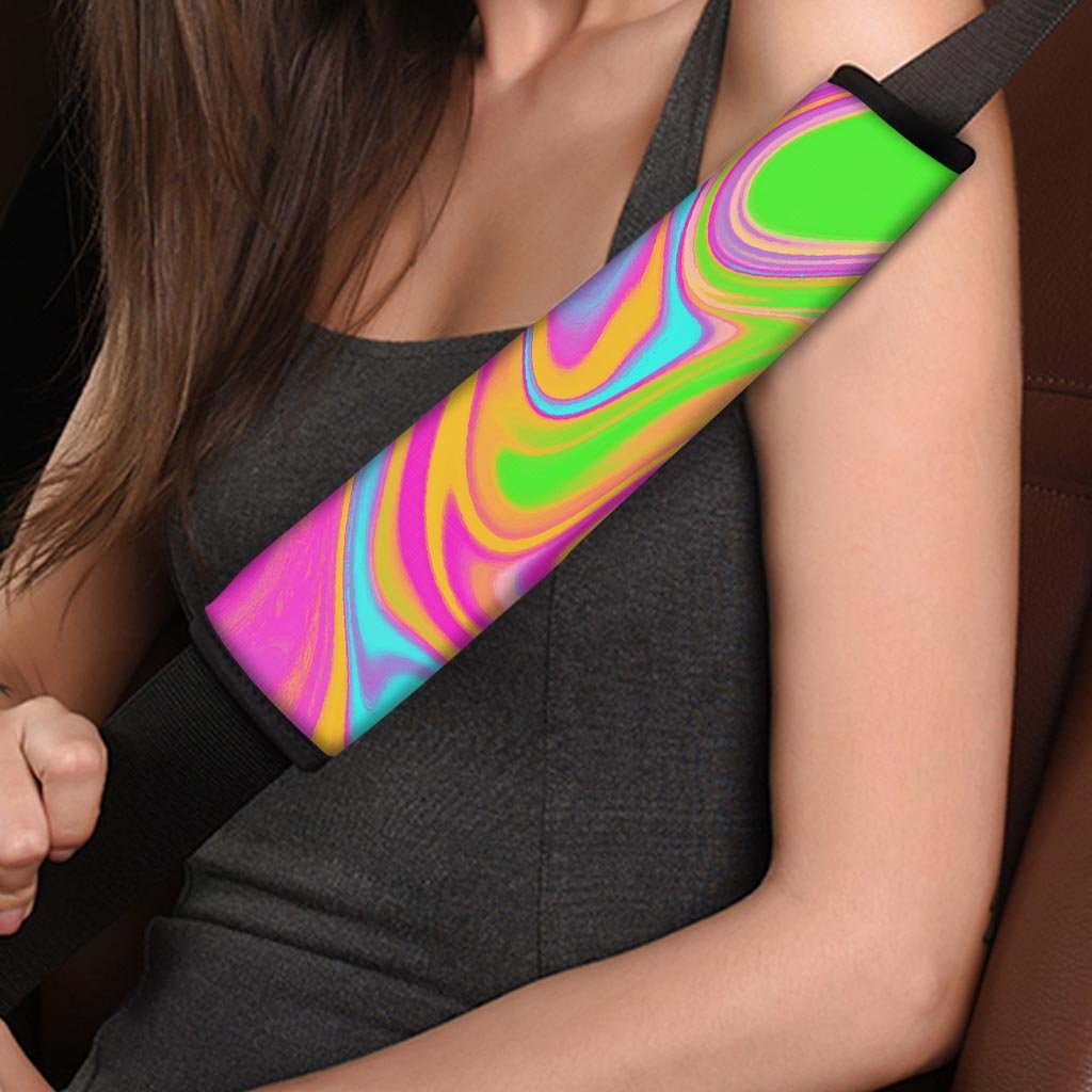 Colorful Abstract Paint Seat Belt Cover-grizzshop