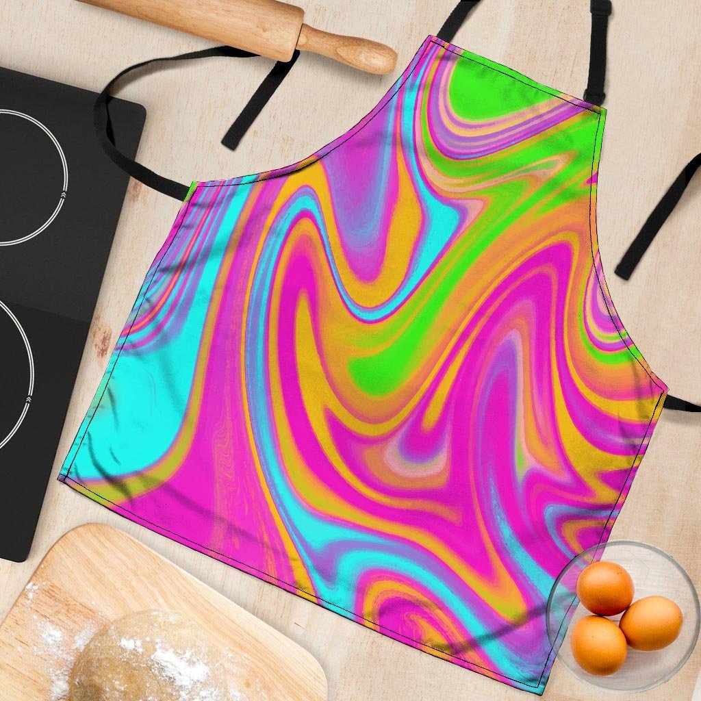 Colorful Abstract Paint Women's Apron-grizzshop