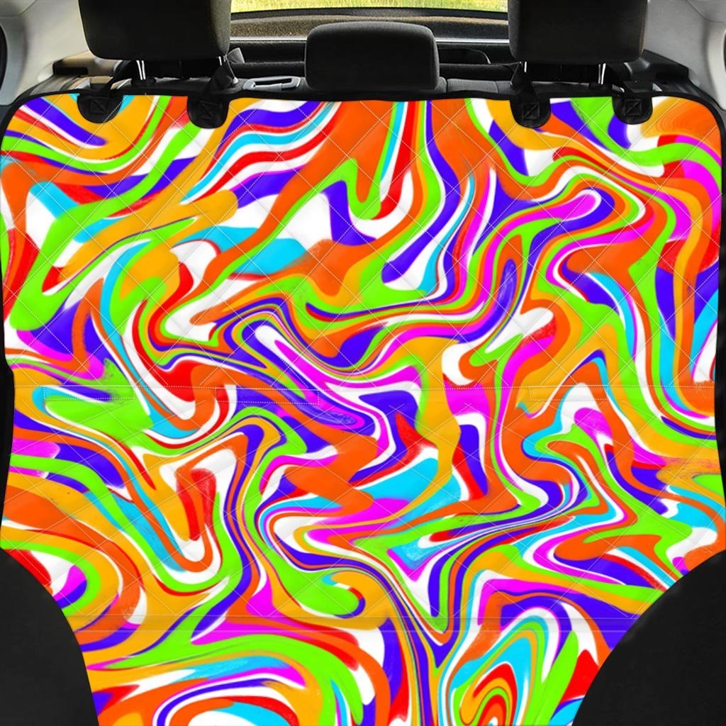 Colorful Abstract Pet Car Seat Cover-grizzshop