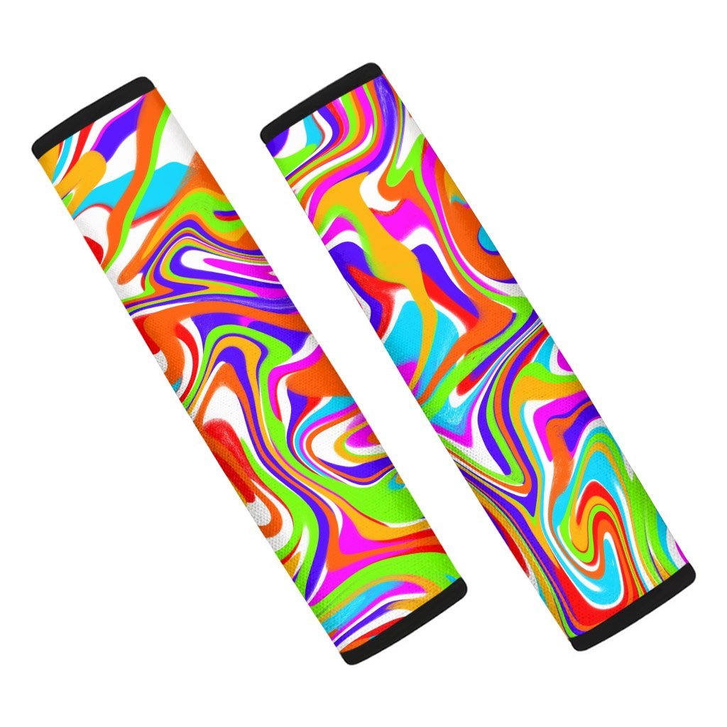 Colorful Abstract Seat Belt Cover-grizzshop