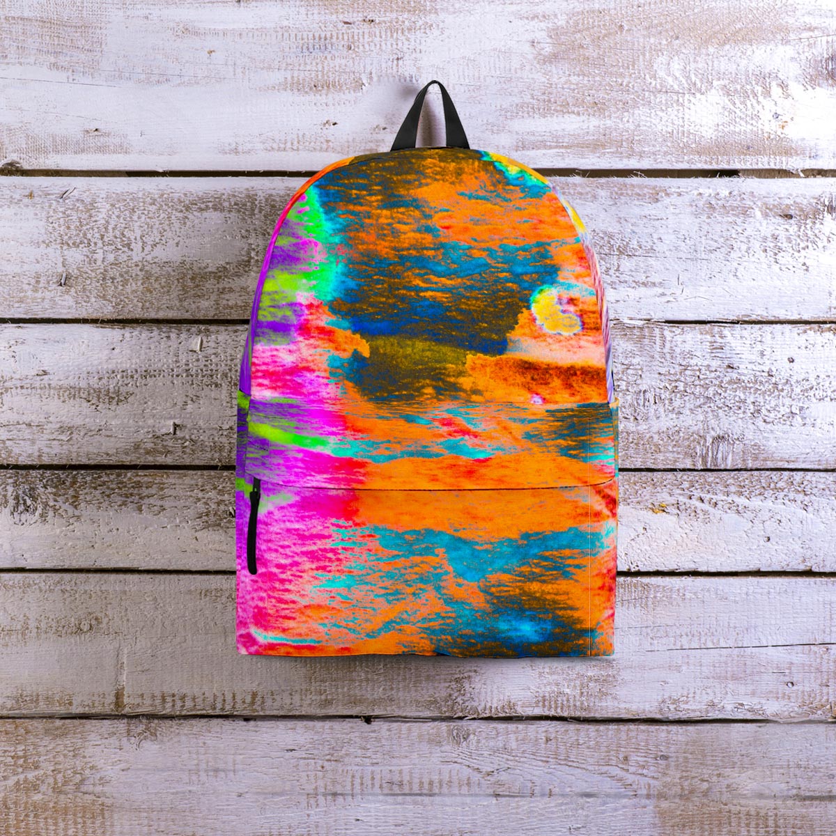 Colorful Abstract Tie Dye Backpack-grizzshop
