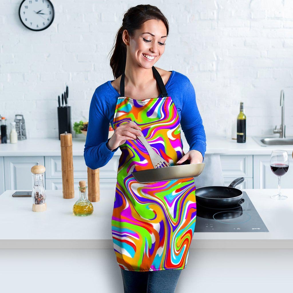 Colorful Abstract Women's Apron-grizzshop