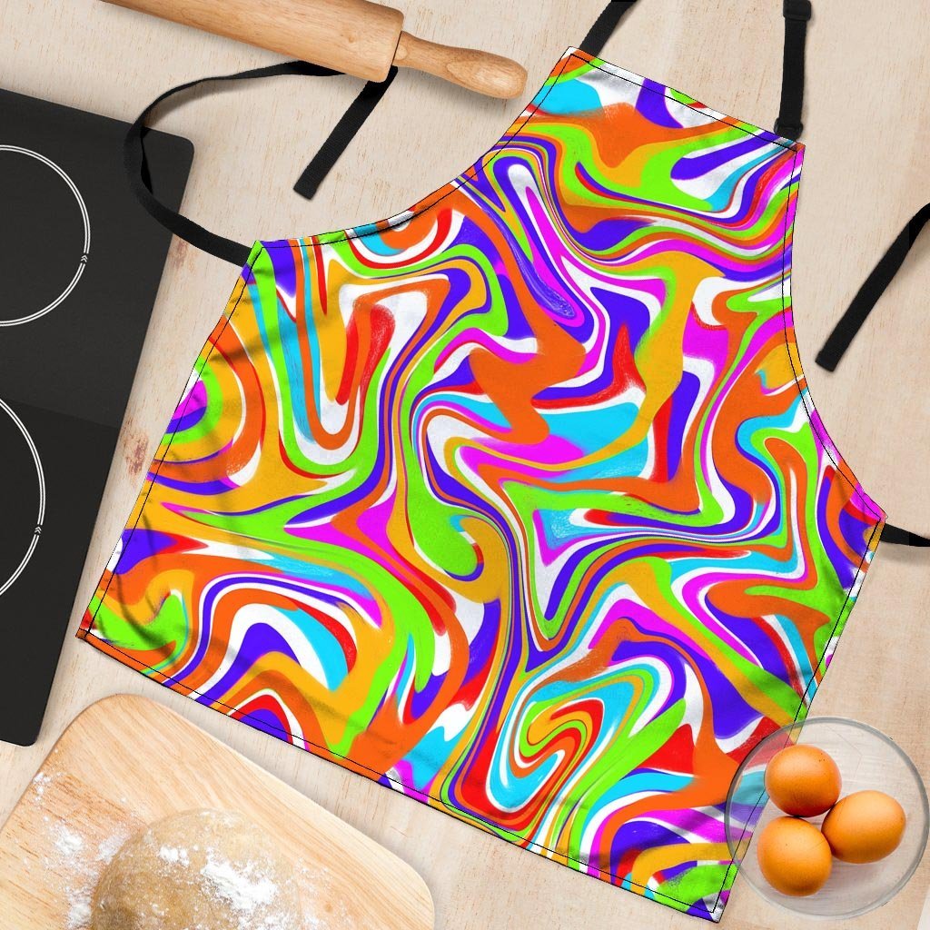 Colorful Abstract Women's Apron-grizzshop