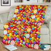 Colorful Candy Pattern Print Blanket-grizzshop
