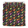 Colorful Electric Guitar Pattern Print Duvet Cover Bedding Set-grizzshop