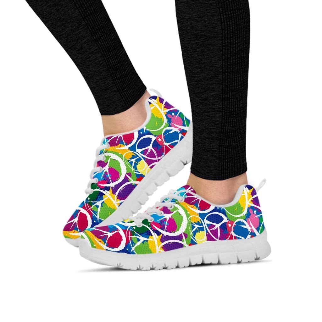 Colorful Hippie Women's Sneakers-grizzshop