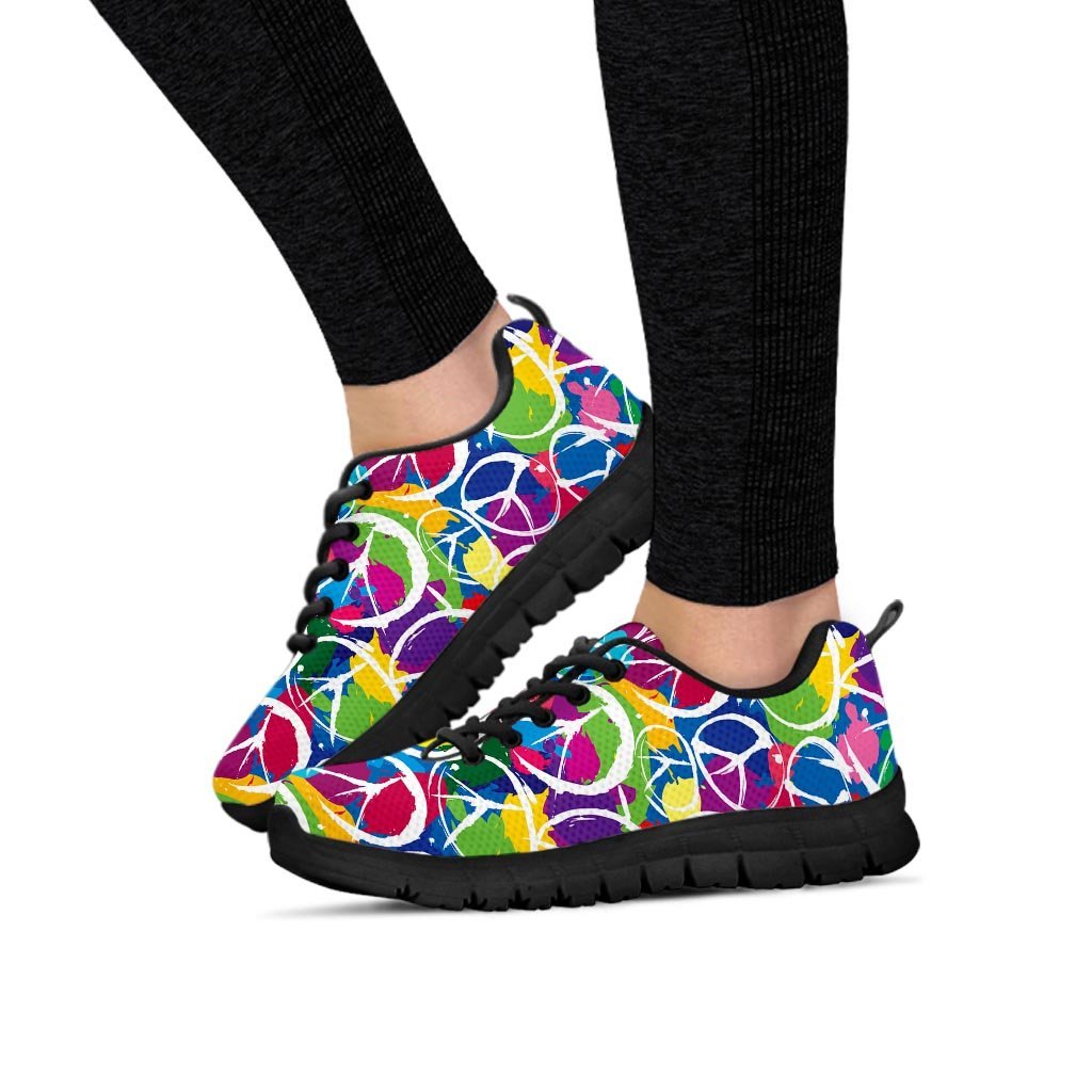 Colorful Hippie Women's Sneakers-grizzshop