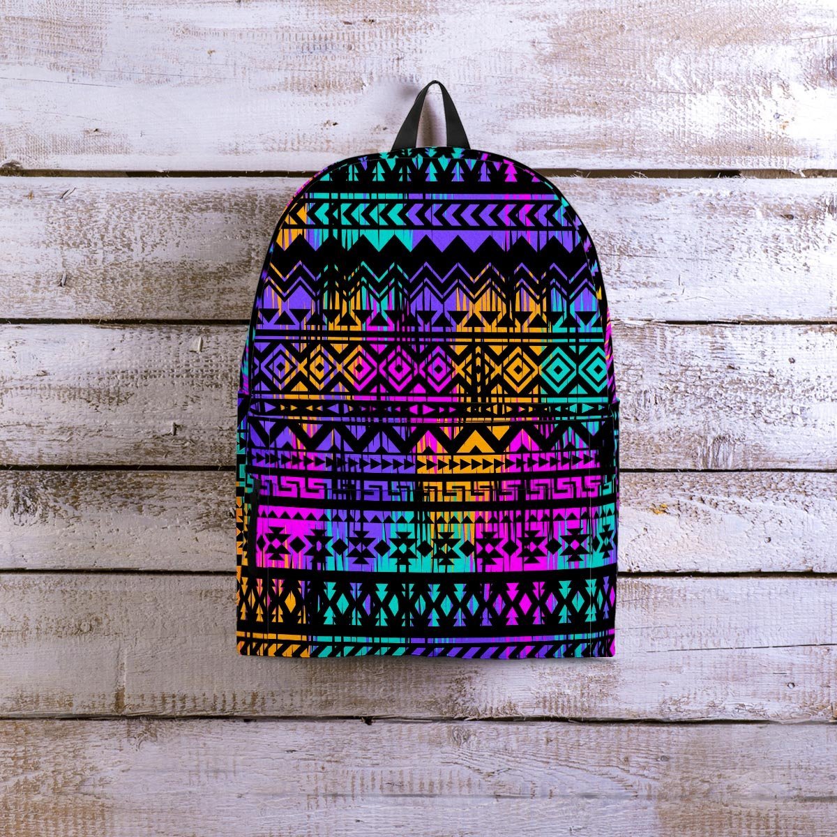 Colorful Native Aztec Geometric Backpack-grizzshop