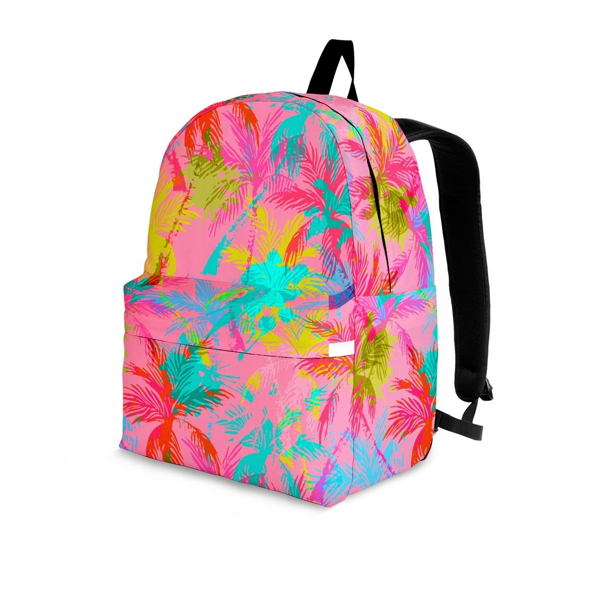 Colorful Palm Tree Hawaiian Print Backpack-grizzshop