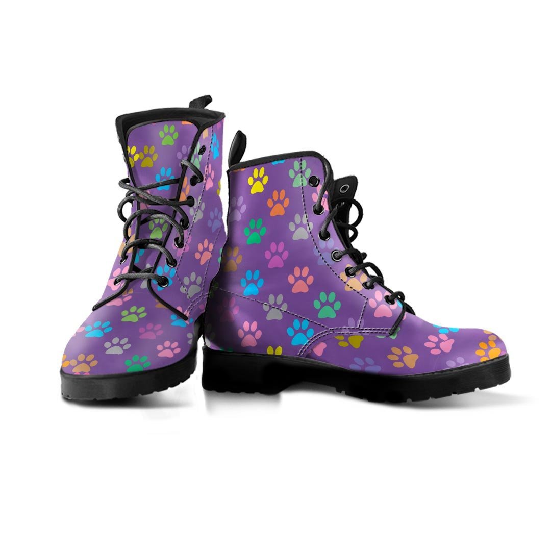 Colorful Paw Men's Boots-grizzshop
