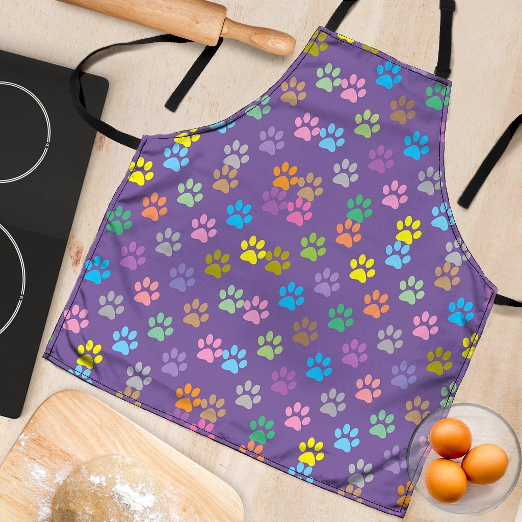 Colorful Paw Women's Apron-grizzshop